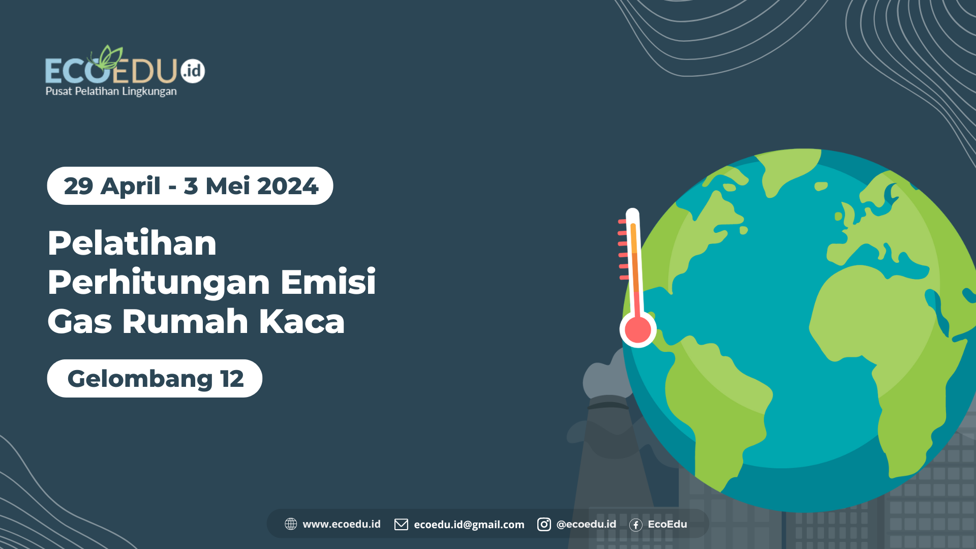 Perhitungan Emisi Gas Rumah Kaca Gelombang 12