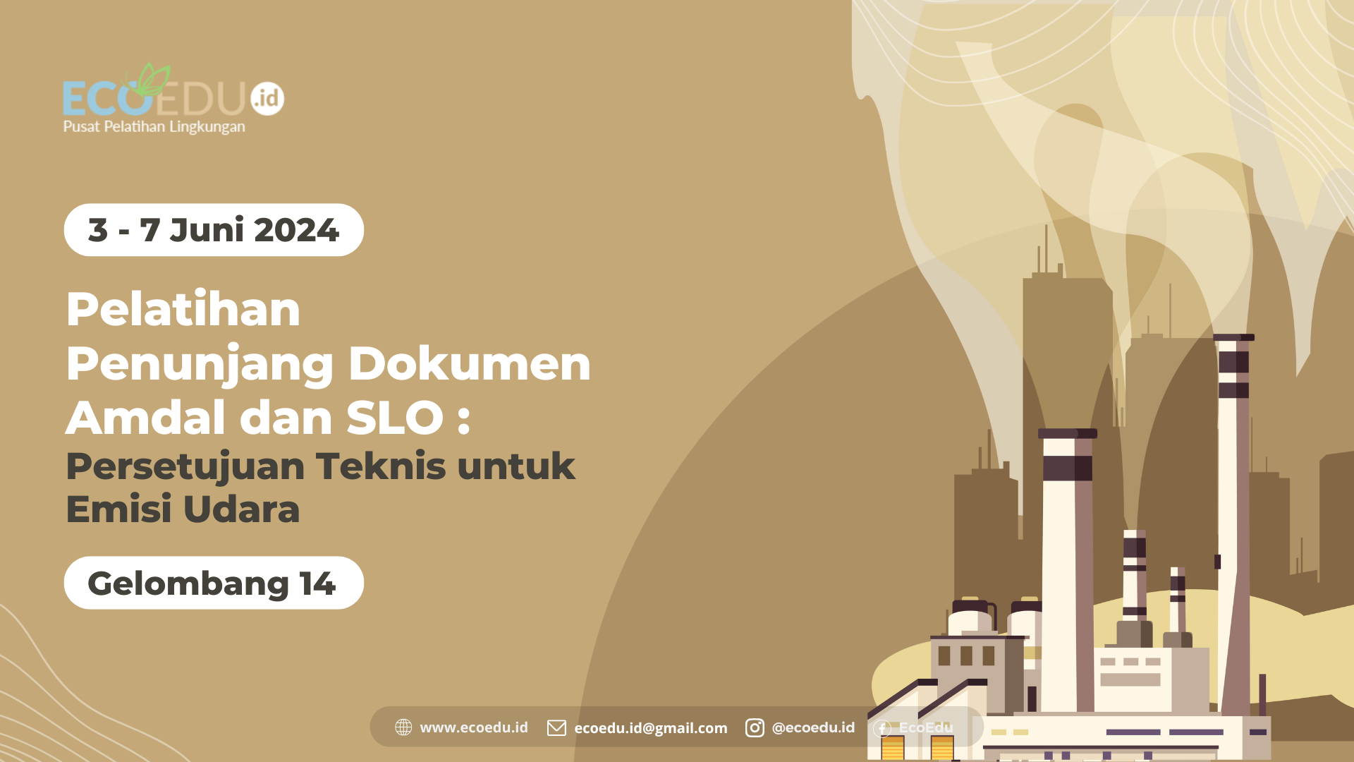 Persetujuan Teknis Emisi Udara Gelombang 14