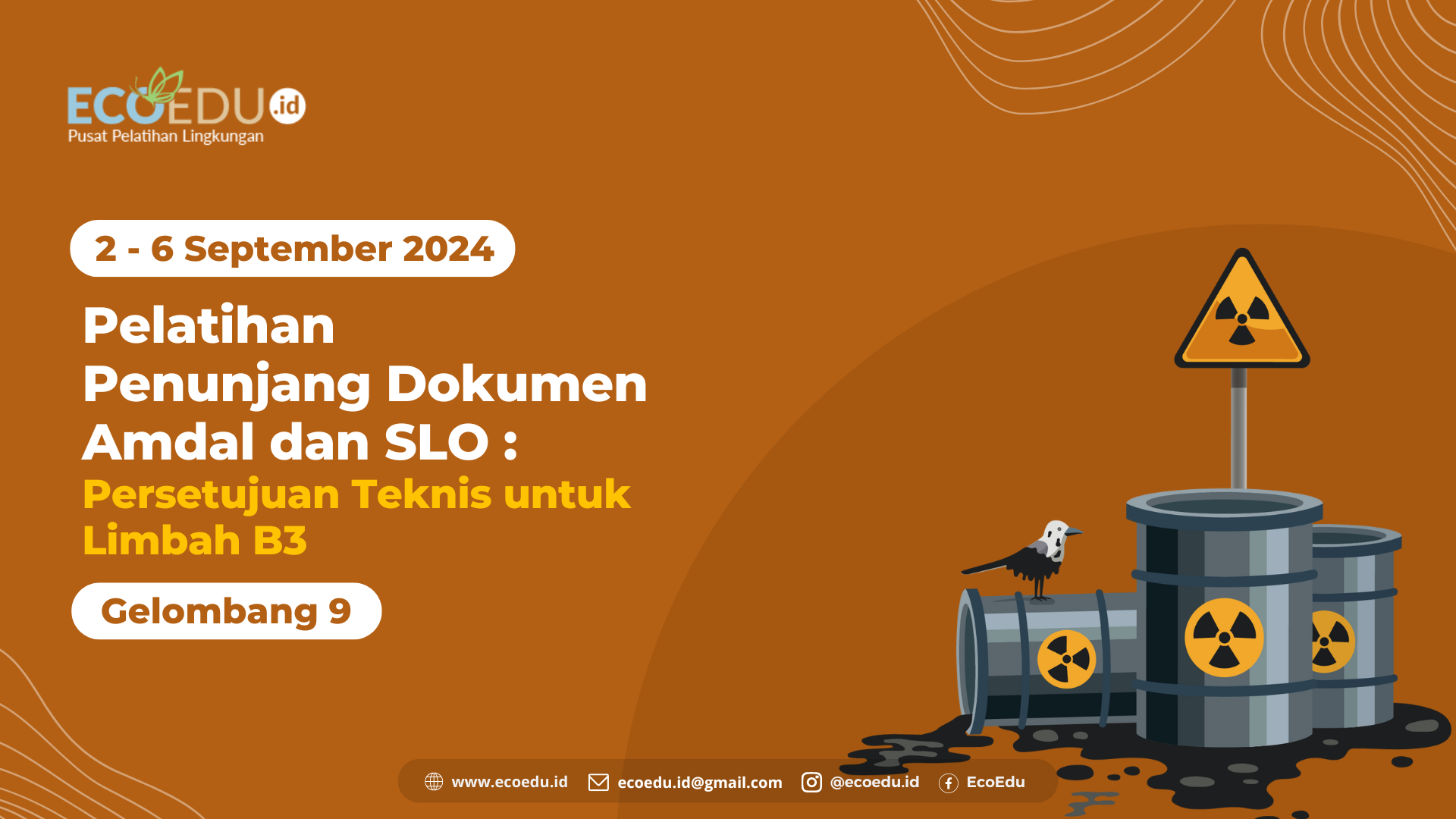 Persetujuan Teknis Limbah B3 Gelombang 9