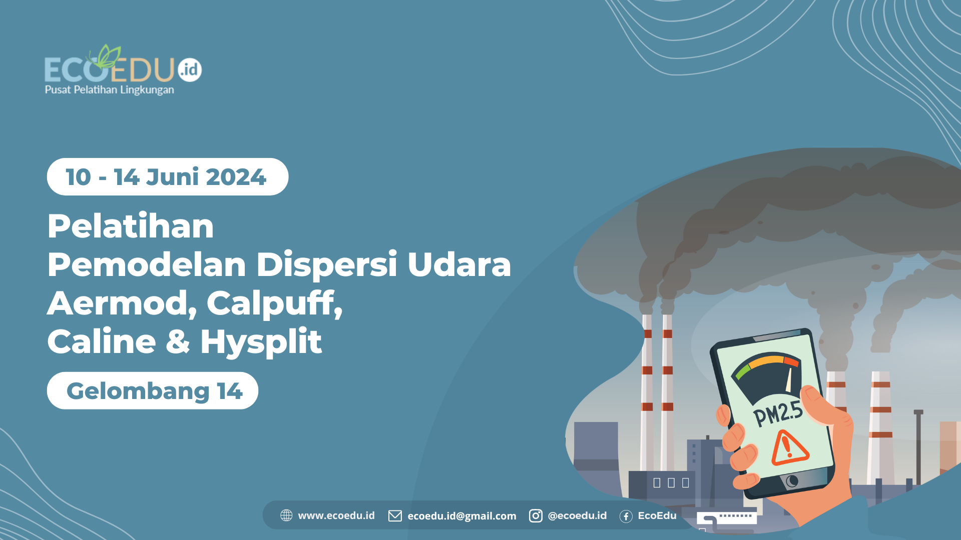 Pemodelan Kualitas Udara Gelombang 14