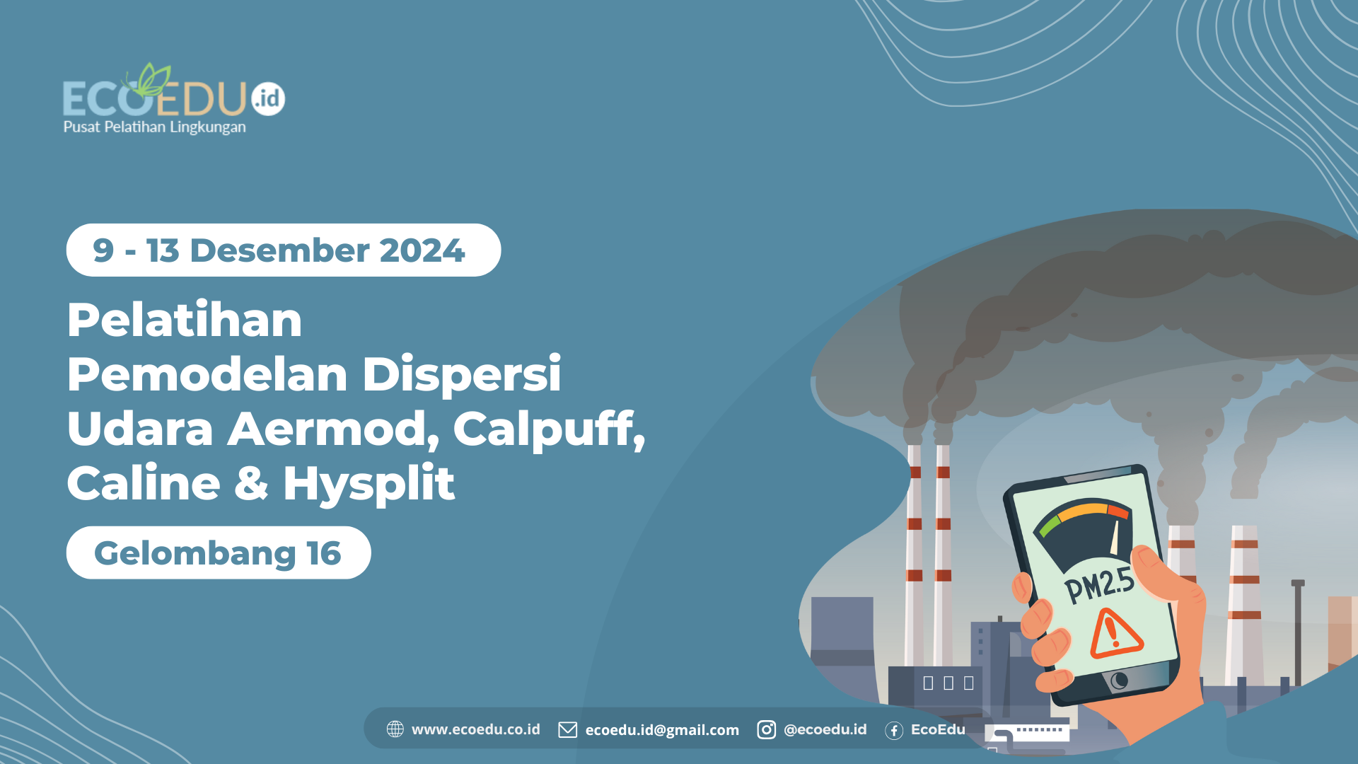 Pemodelan Kualitas Udara Gelombang 16