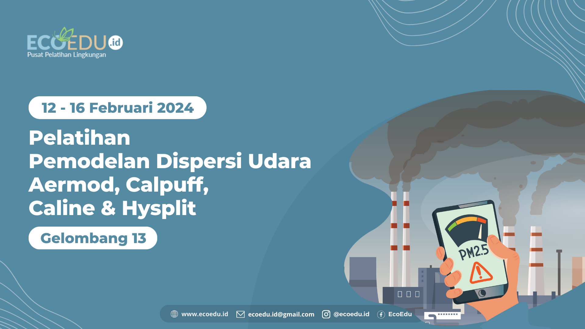 Pemodelan Kualitas Udara Gelombang 13