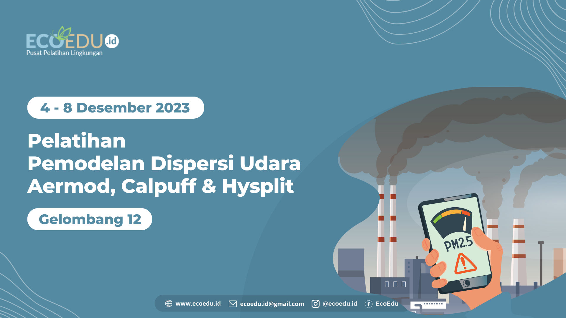 Pemodelan Kualitas Udara Gelombang 12