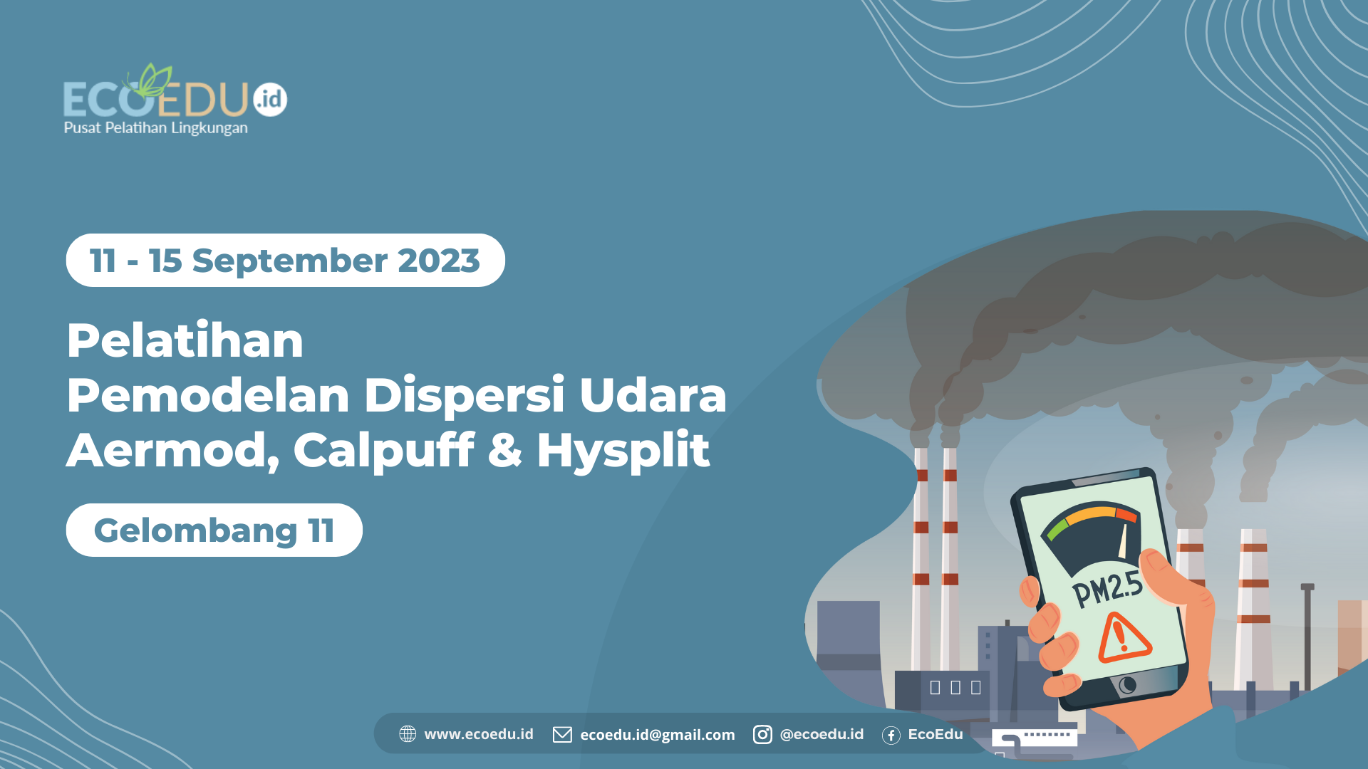 Pemodelan Kualitas Udara Gelombang 11