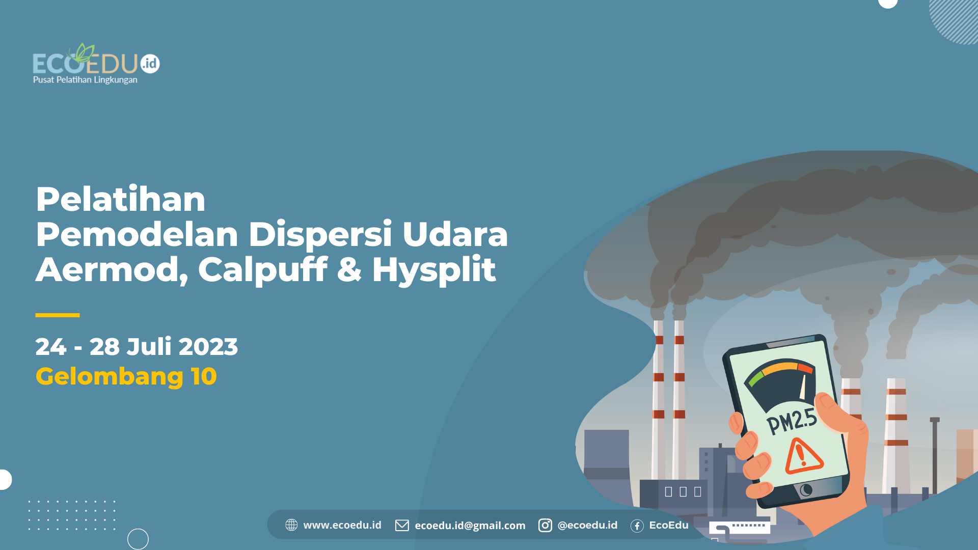 Pemodelan Kualitas Udara Gelombang 10