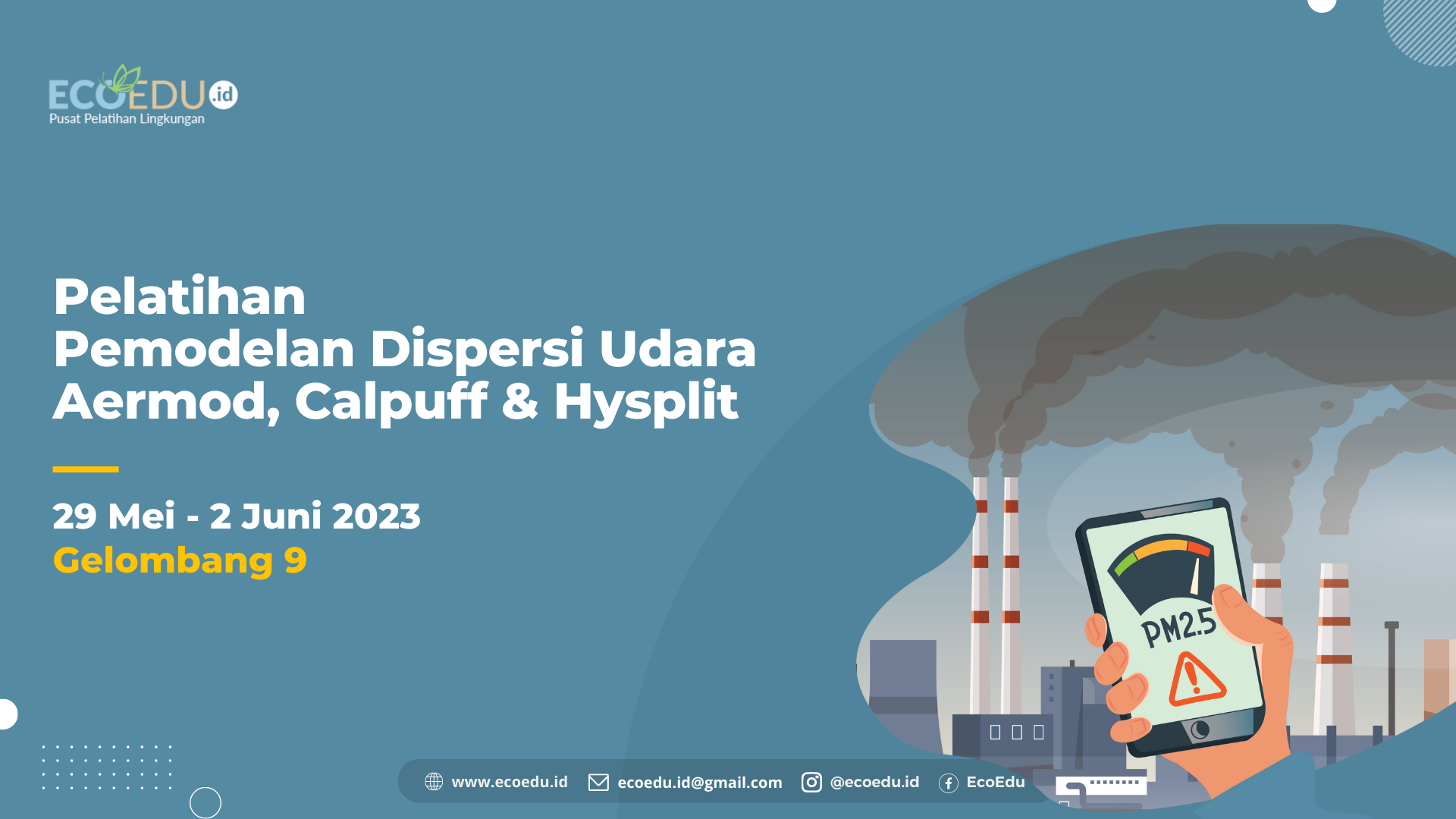 Pemodelan Kualitas Udara Gelombang 9