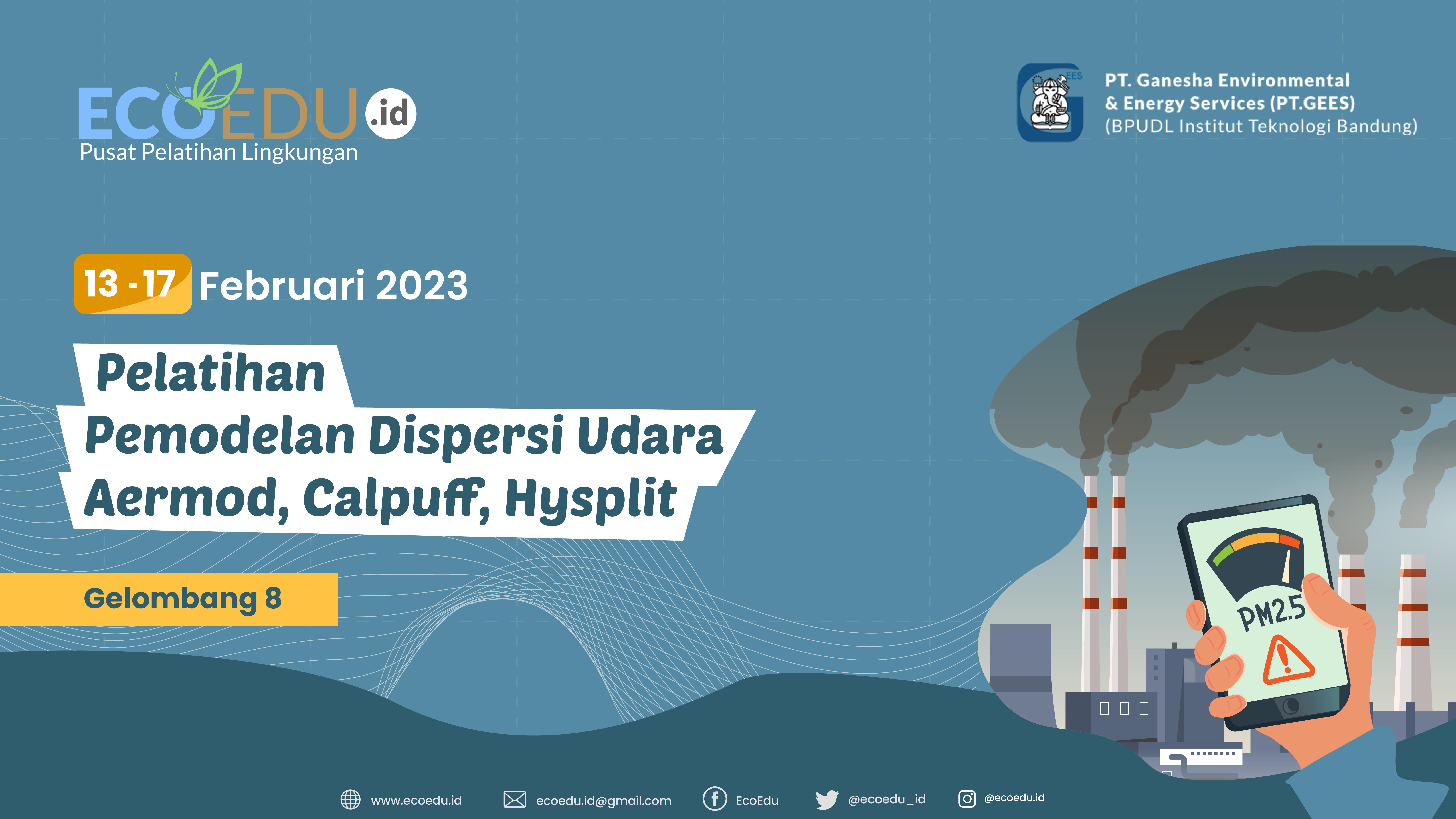 Pemodelan Kualitas Udara Gelombang 8