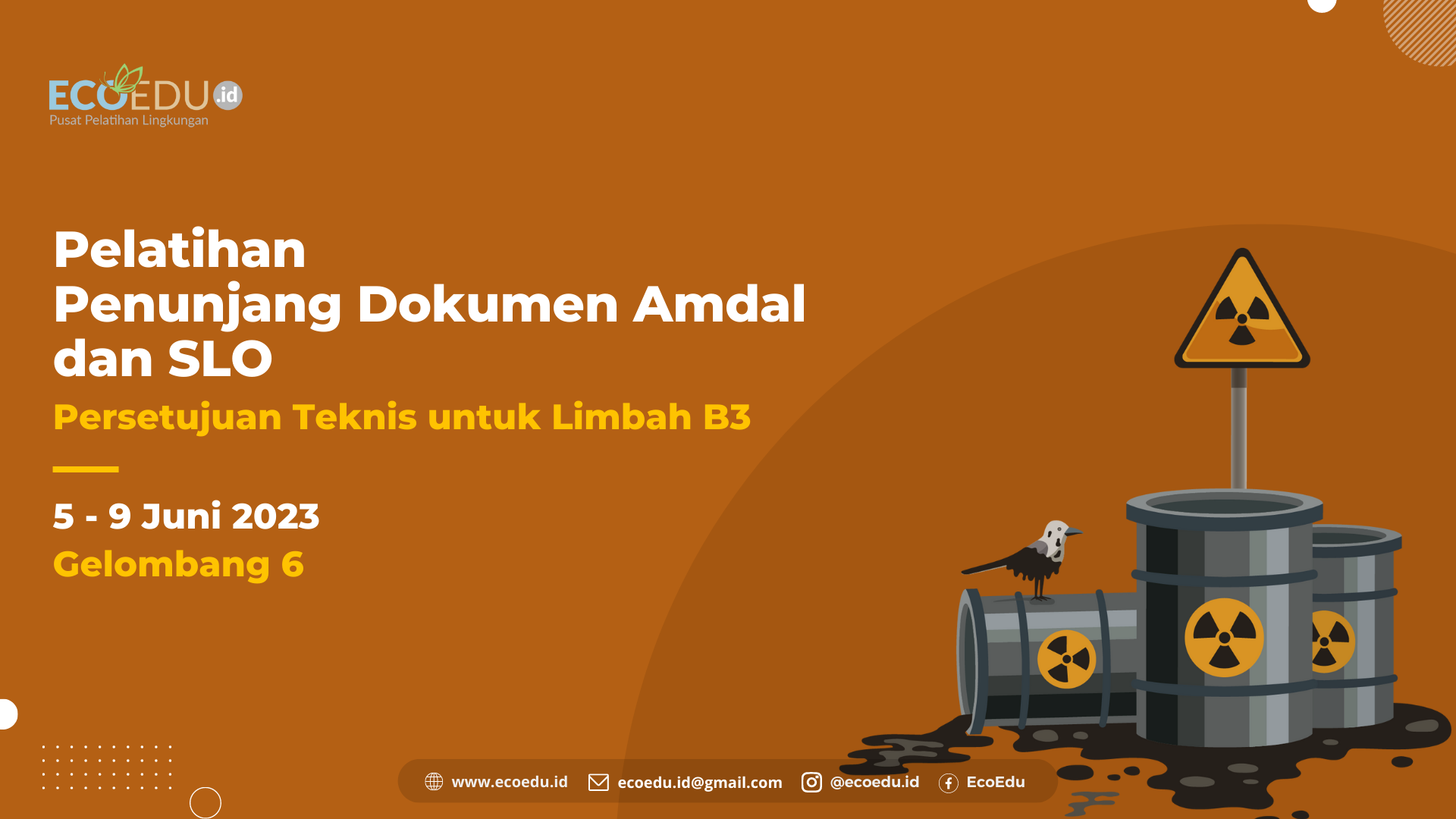 Persetujuan Teknis Limbah B3 Gelombang 6