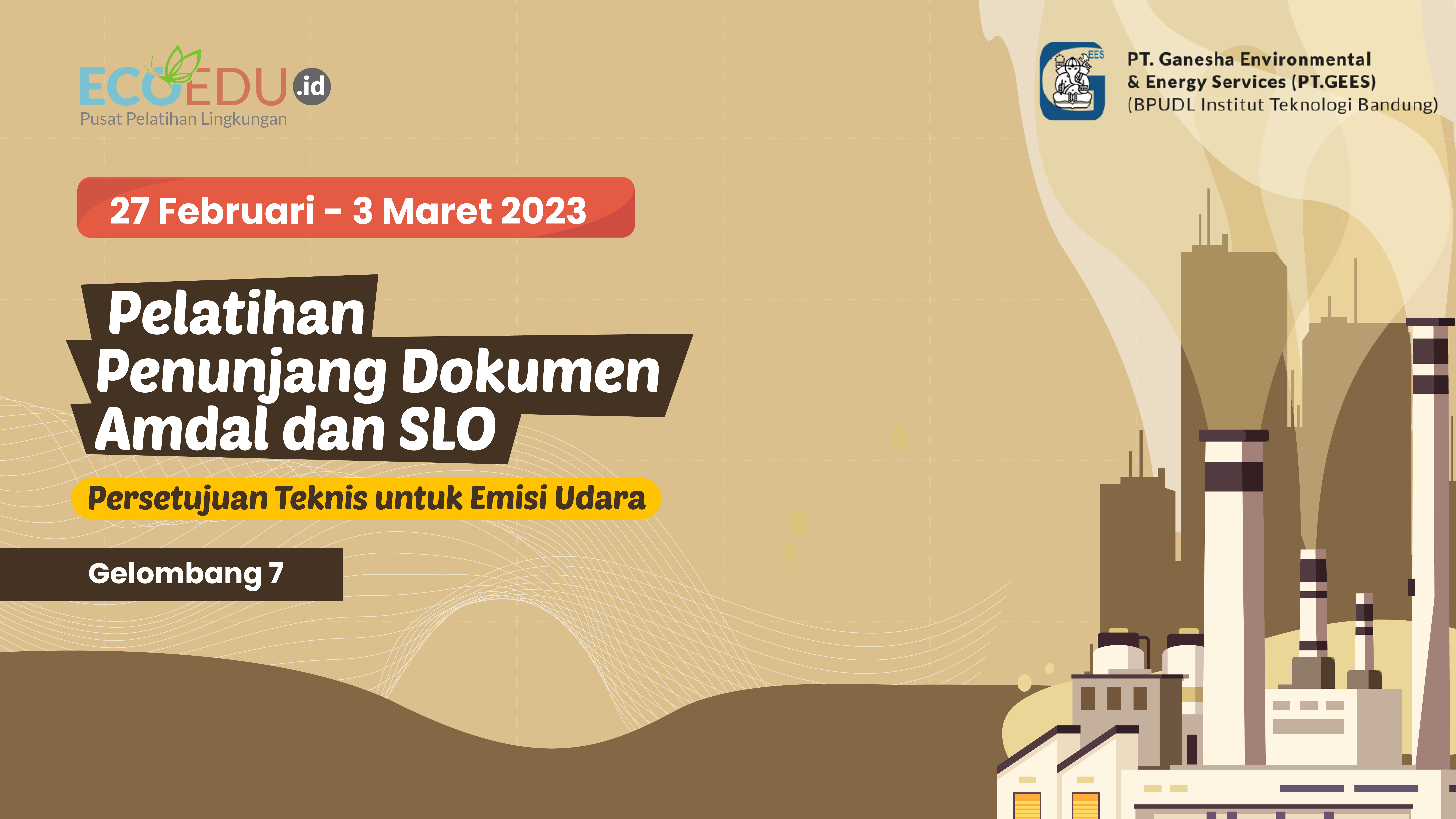 Persetujuan Teknis Emisi Udara Gelombang 7