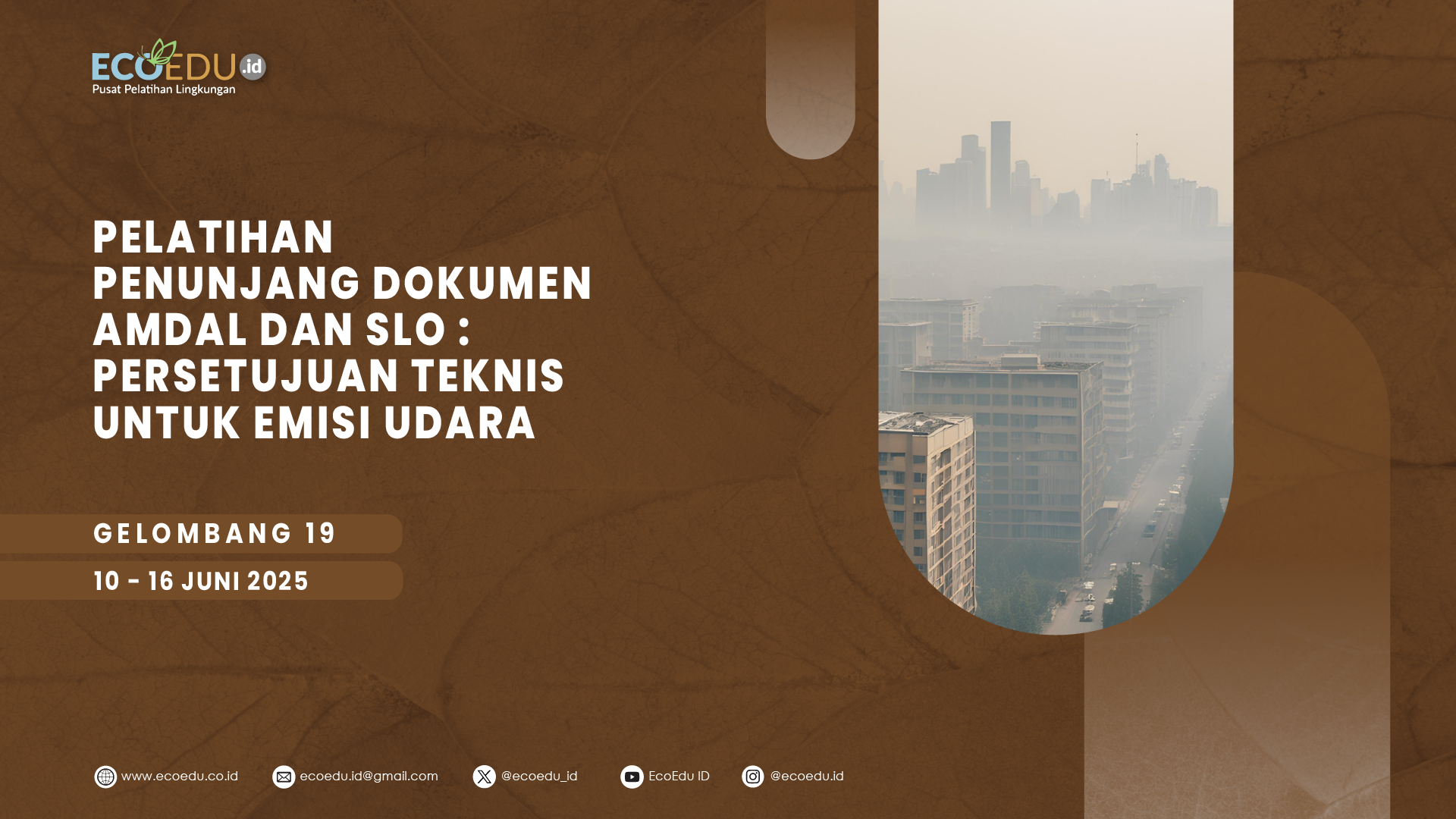 Persetujuan Teknis Emisi Udara Gelombang 19