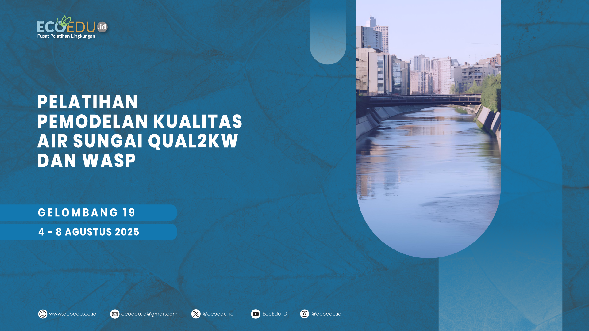 Pemodelan Air Sungai Gelombang 19