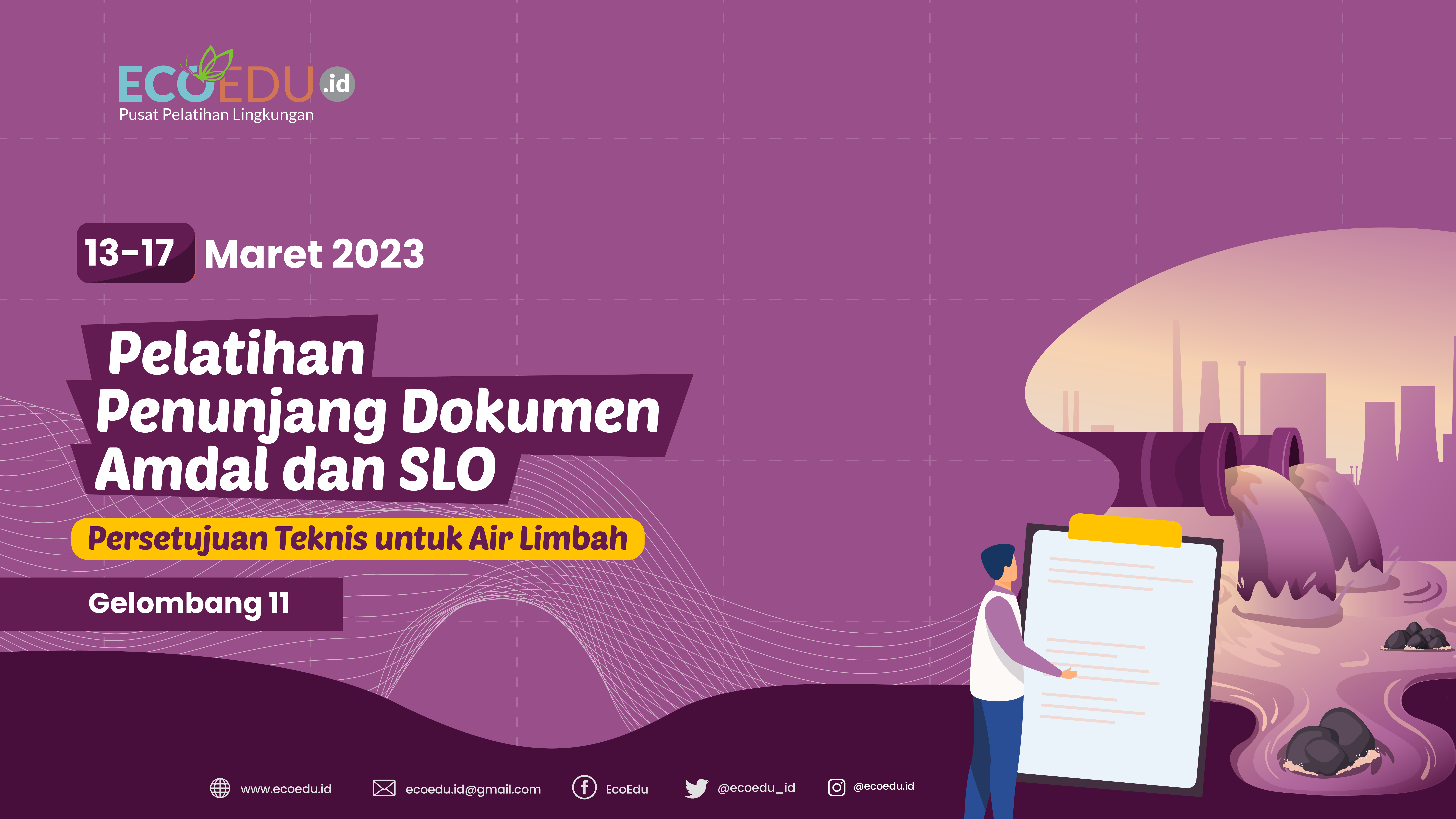 Persetujuan Teknis Air Limbah Gelombang 11