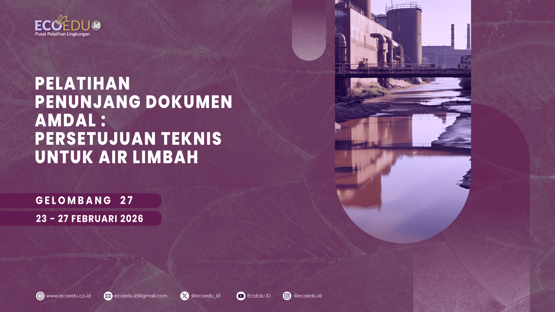 Persetujuan Teknis Air Limbah Gelombang 27