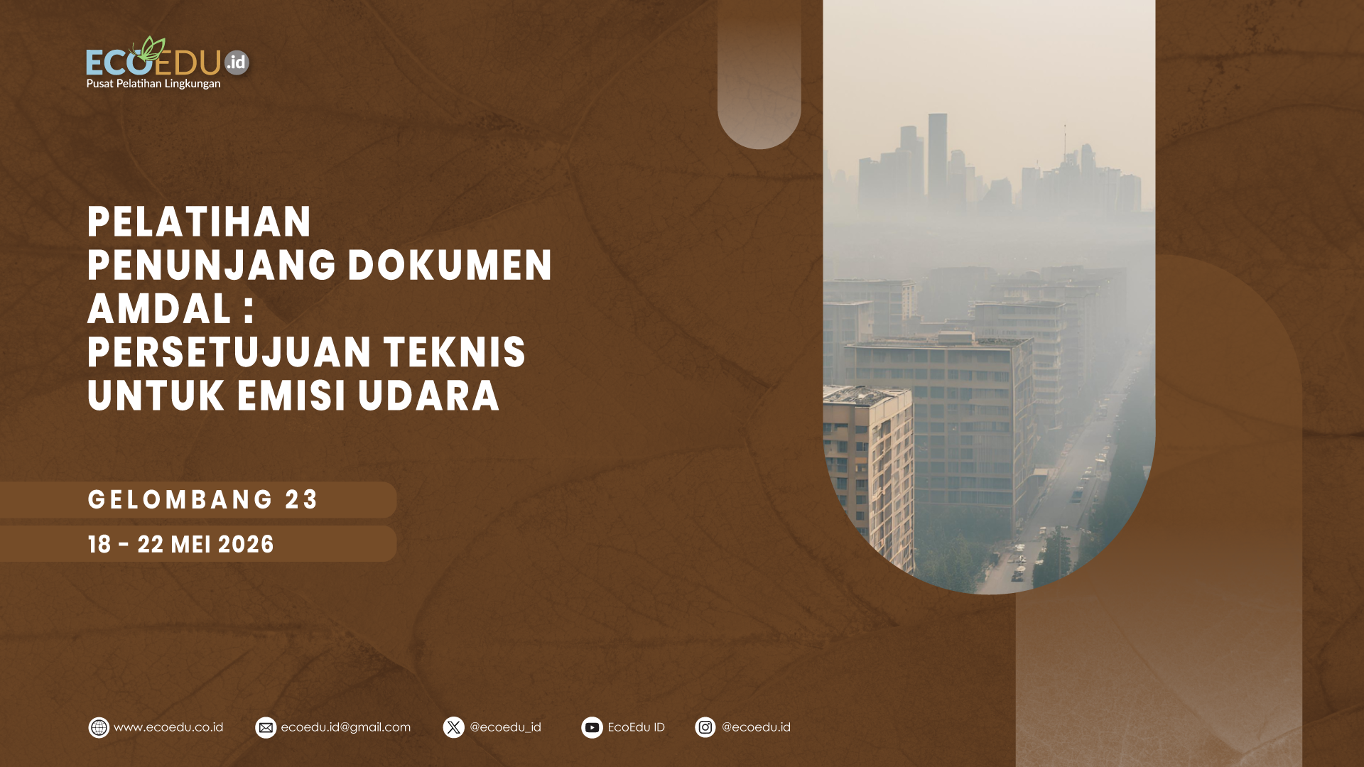 Persetujuan Teknis Emisi Udara Gelombang 23